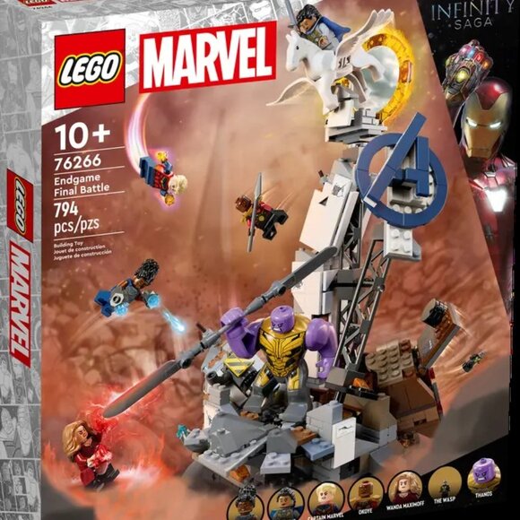 LEGO® Marvel Endgame Final Battle (76266) recreates the ultimate showdown